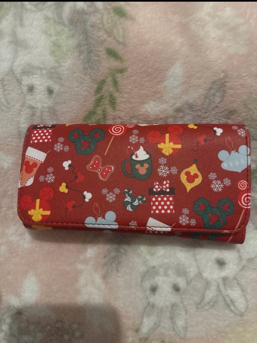 Loungefly Red Holiday Character Wallet